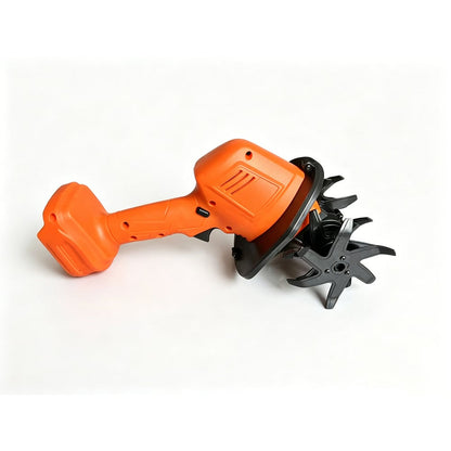 🌱 Cordless Garden Tiller – Lightweight Battery-Powered Soil Cultivator with Safety Lock