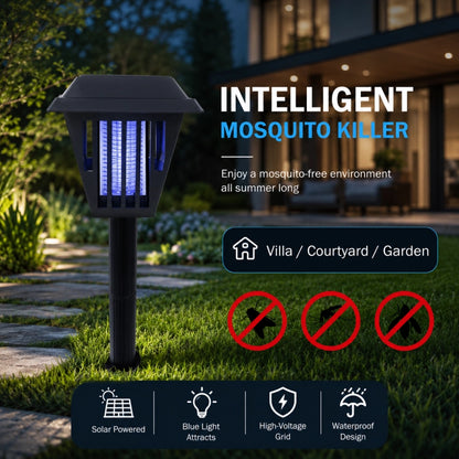 ☀️ Solar Mosquito Zapper | 2-in-1 Bug Killer & Yard Light 🦟