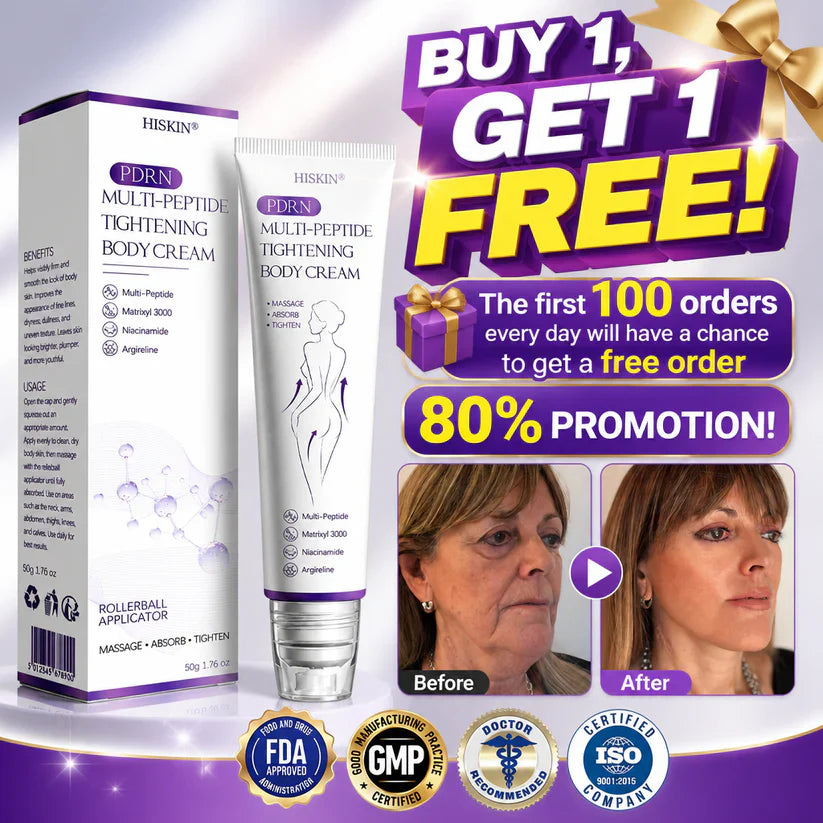FDA-certified Peptide Massage Roller Cream — offers benefits including anti-aging, moisturizing, firming and lifting, skin repair, evening out skin tone, treating acne and fading spots, removing warts and moles, and alleviating symptoms of psoriasis.