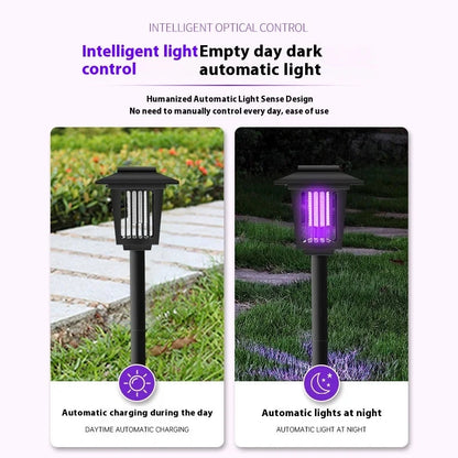 ☀️ Solar Mosquito Zapper | 2-in-1 Bug Killer & Yard Light 🦟