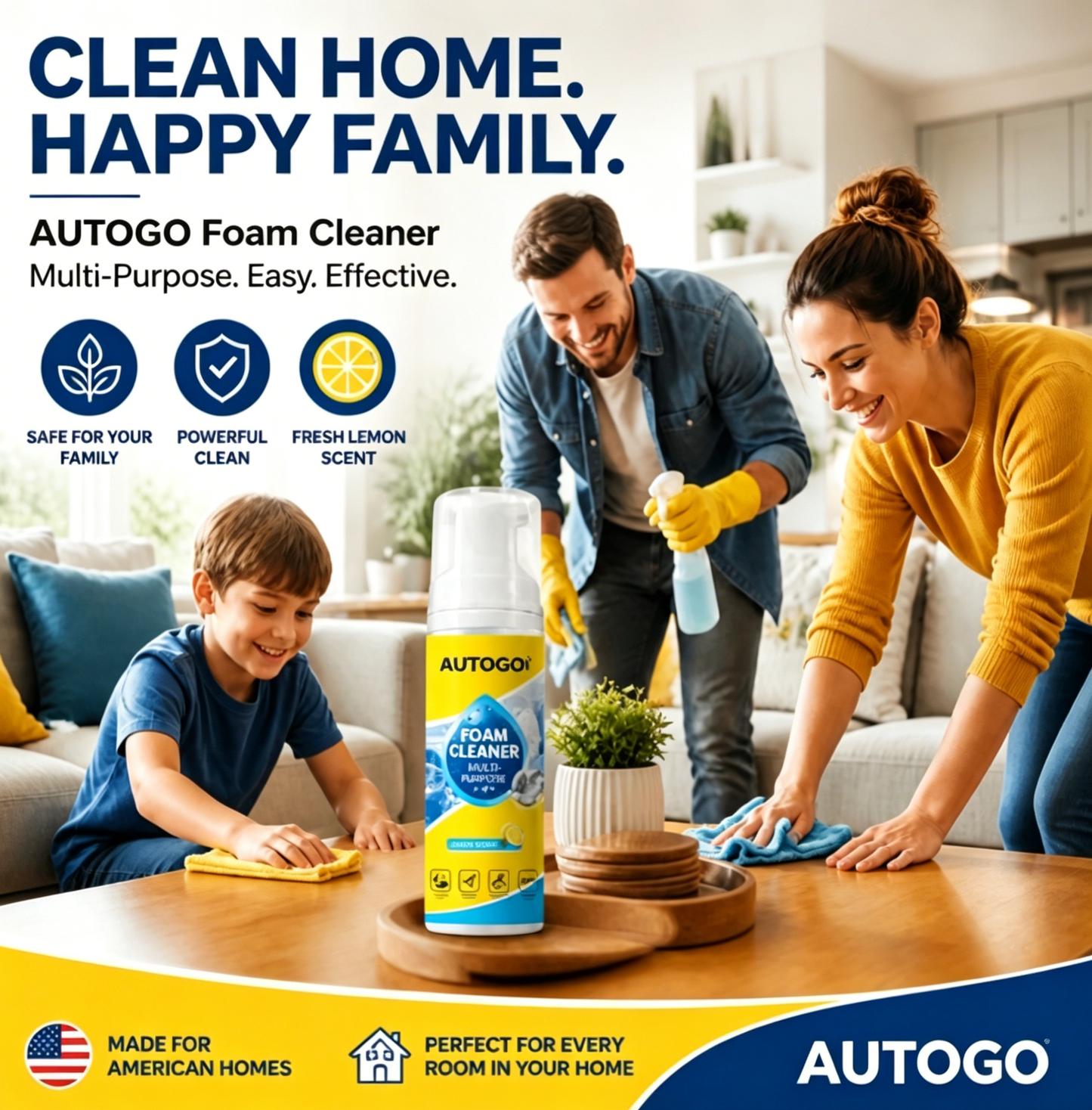 AUTOGO® High-Performance Foam Cleaner