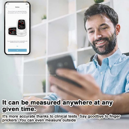 TiworldTM Bloodless Glucose Meter 🩸: High-Accuracy Non-Invasive Monitoring (99.9% Clinical Precision 🎯) ✅