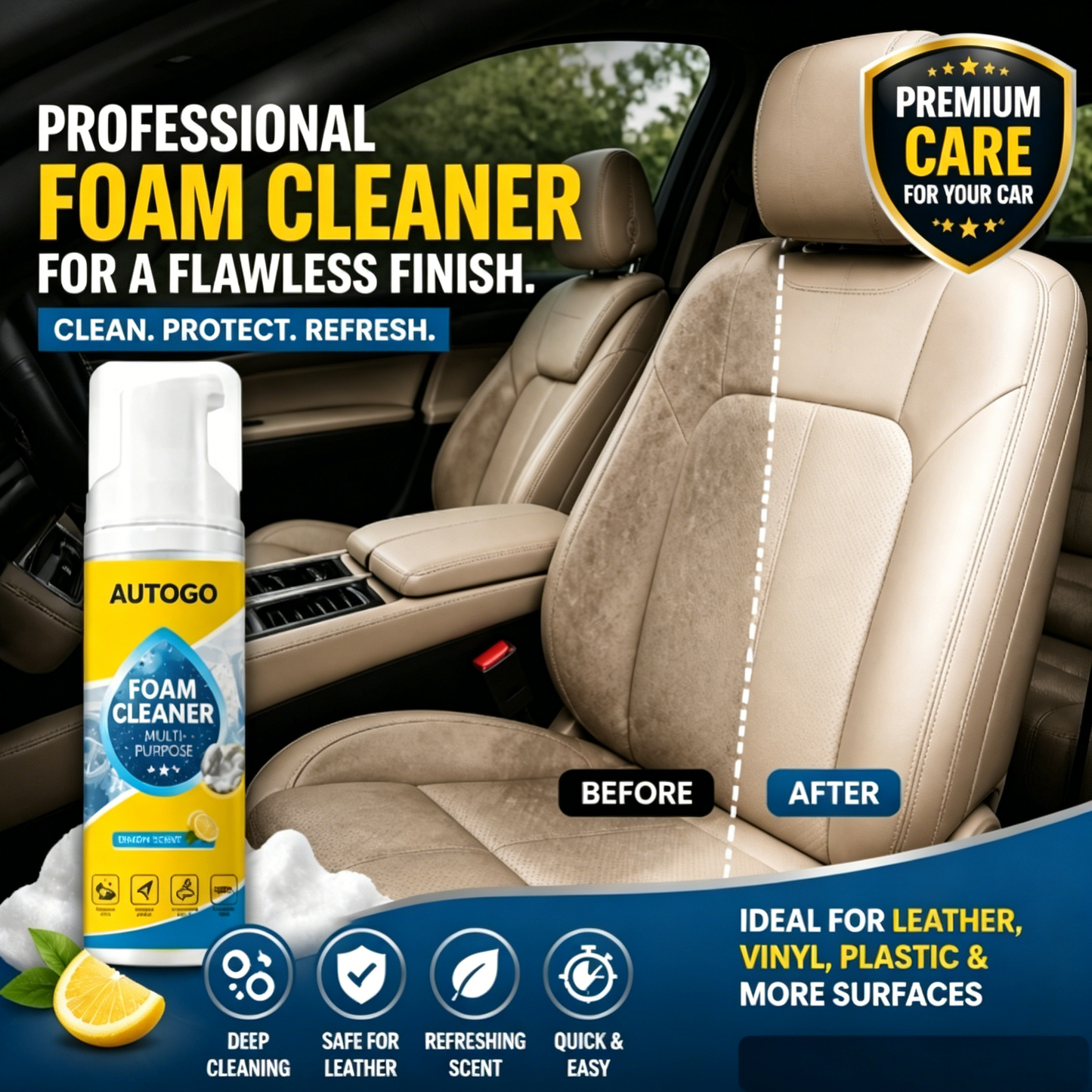 AUTOGO® High-Performance Foam Cleaner