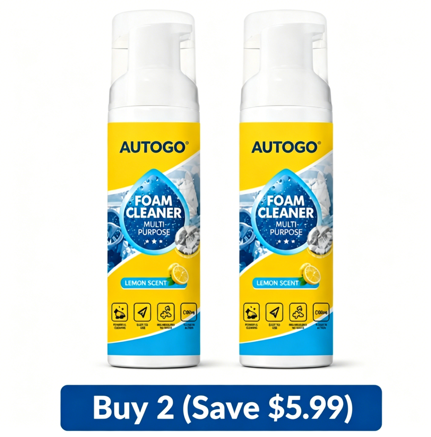 AUTOGO® High-Performance Foam Cleaner