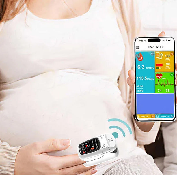 TiworldTM Bloodless Glucose Meter 🩸: High-Accuracy Non-Invasive Monitoring (99.9% Clinical Precision 🎯) ✅