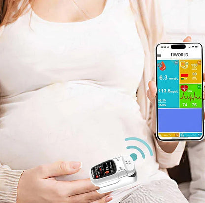 TiworldTM Bloodless Glucose Meter 🩸: High-Accuracy Non-Invasive Monitoring (99.9% Clinical Precision 🎯) ✅