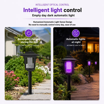 ☀️ Solar Mosquito Zapper | 2-in-1 Bug Killer & Yard Light 🦟