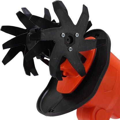 🌱 Cordless Garden Tiller – Lightweight Battery-Powered Soil Cultivator with Safety Lock